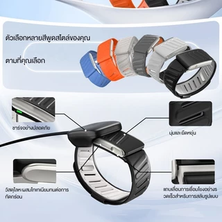 【ของใหม่ 100%】สายรัดข้อมือซิลิโคน ใช้ได้กับ Whoop 5.0 One PEAK ทุกรุ่น ปรับได้ กันเหงื่อ นุ่มสบาย