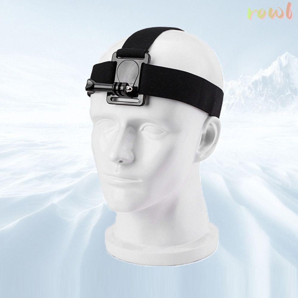 ROWL Head Strap Mount, Elastic Camera Head Band Camera Headband Belt, Nylon Anti-slip Soft Camera Ac