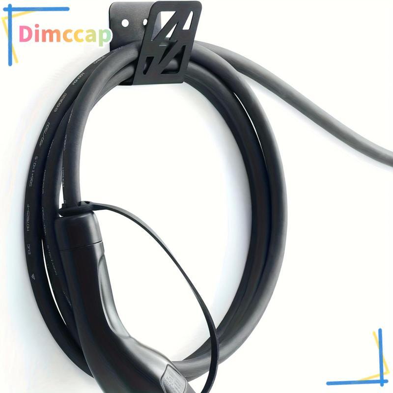 [dimccap] EV Charger Holder ติดตั้งง่ายผู้ถือสายเคเบิลแขวนสายเคเบิล Organizer Wall