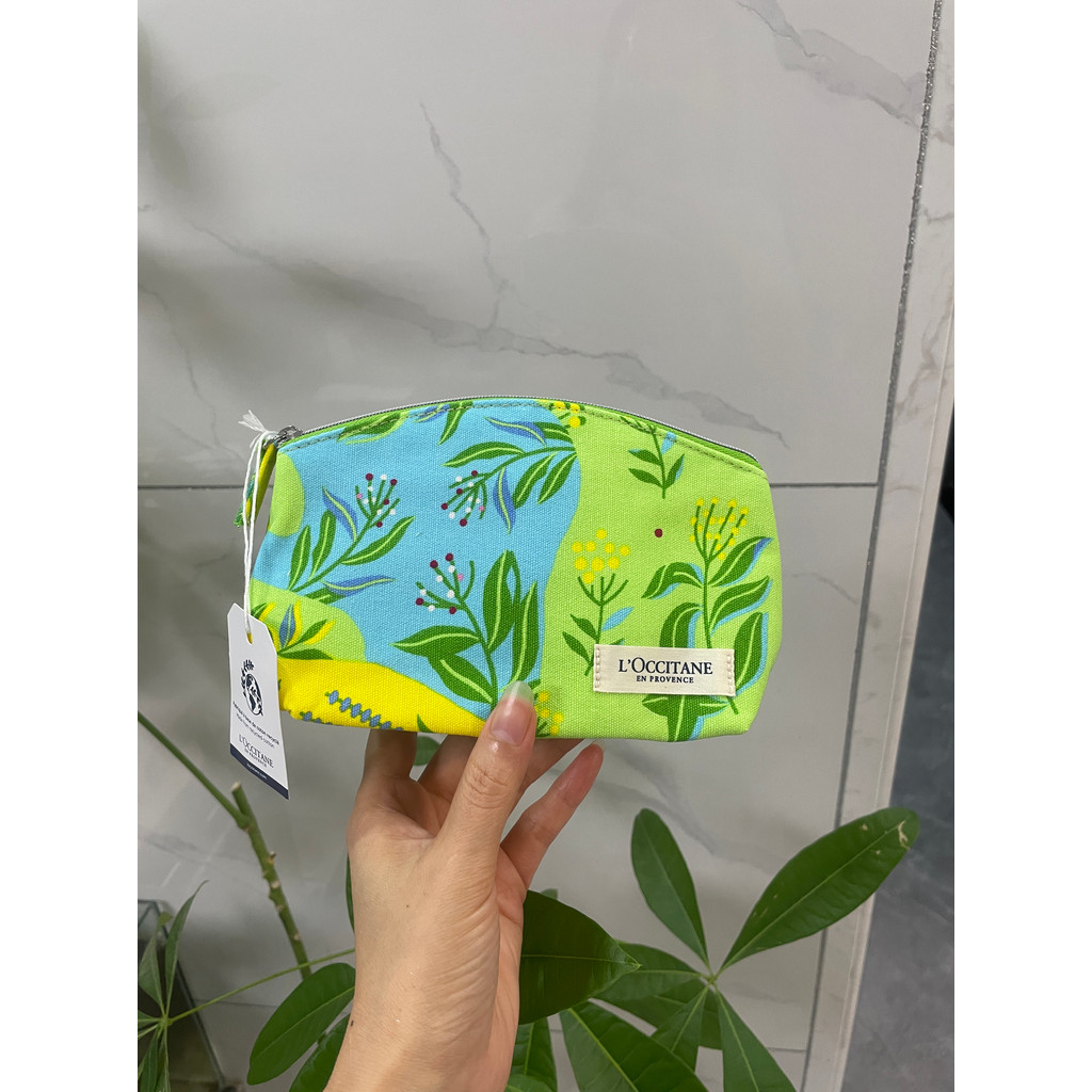 Small Fresh~LOccitane Cosmetic Bag Storage Bag Portable Toiletry Bag Travel Cosmetic Organizing Bag