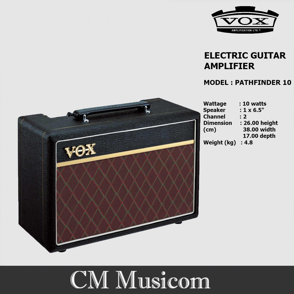 ELECTRIC GUITAR AMPLIFIER 10 วัตต์ (PATHFINDER 10) VOX