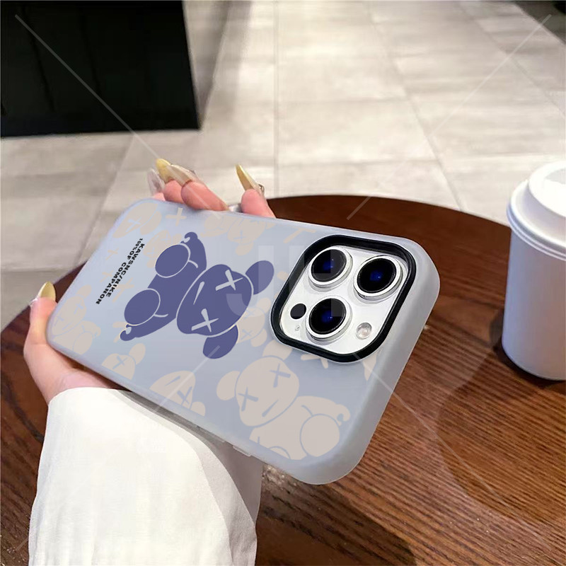 เคส ZTE Axon 40 Lite Blade A34 Blade A54 Case Violent Bear Double layered Full Pack Anti Fall Shell