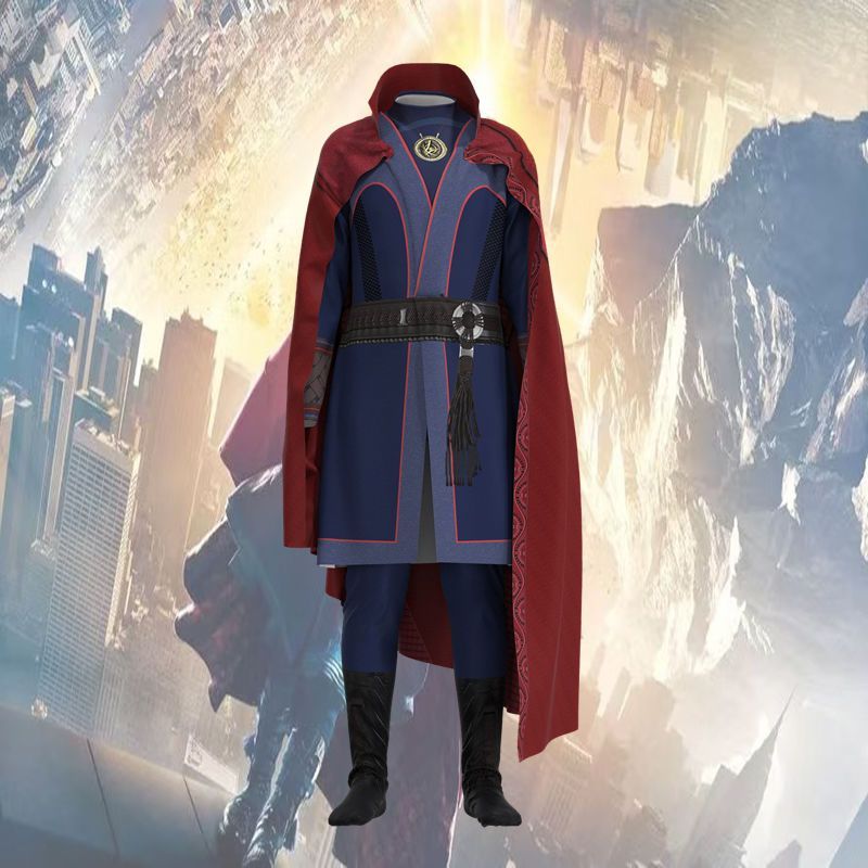 สินค้าใหม่ พร้อมส่ง Halloween Marvel Movie Doctor Strange Stephen Costume20251230