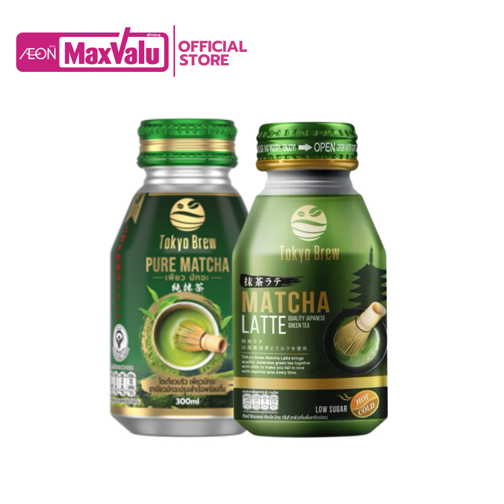 โตเกียวบริว ชาเขียวมัทฉะปรุงสำเร็จพร้อมดื่ม 260มล. Tokyo Brew RTD Matcha Green Tea 260ml.
