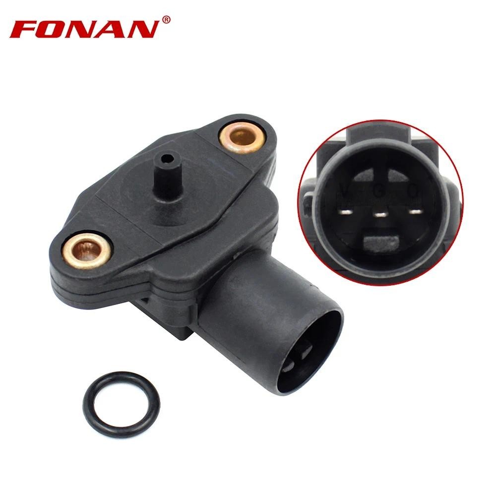 FONAN ยี่ห้อใหม่ 3 บาร์แผนที่ Turbo Pressure Sensor สําหรับ Honda DH SERIES CIVIC CRX SIR B16A D16A 