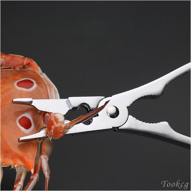 [Tookcg] Crab Cracker Nut Cracker ครัวหนักขาปู Claw Cracker Crab Opener สําหรับเปลือกปู Shellfish Lo