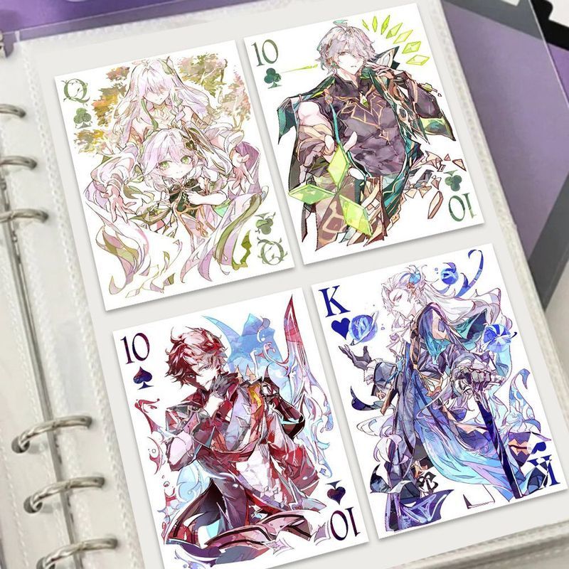 [Bota Shop] การ์ดเล่น Genshin ของสะสมเกมอนิเมะ Dadalia Navilite El Heisen การ์ตูนแสดงของขวัญ HM