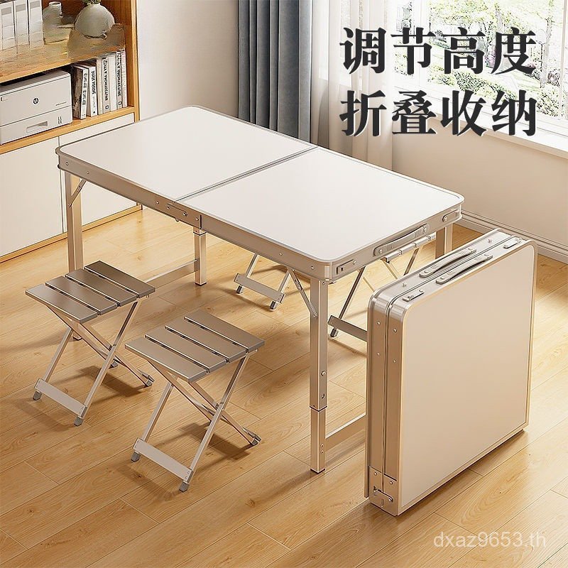 Midi Push Style Ground Push Stall Table Night Market Stall Table Chair Sale Table B7OT