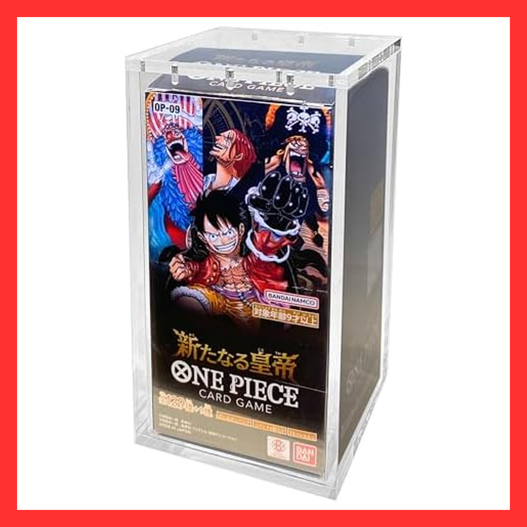 【Directly】 SPICA BOX Loader Box Loader Storage Case UV97% Cut One Piece Card Compatible Acrylic Magn