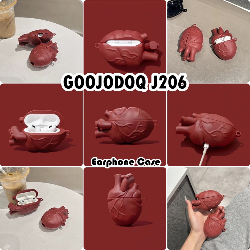 imamura สําหรับ GOOJODOQ J206 กรณีจําลองจัดแต่งทรงผมซิลิโคนอ่อนนุ่มหูฟังกรณีปลอกฝาครอบ