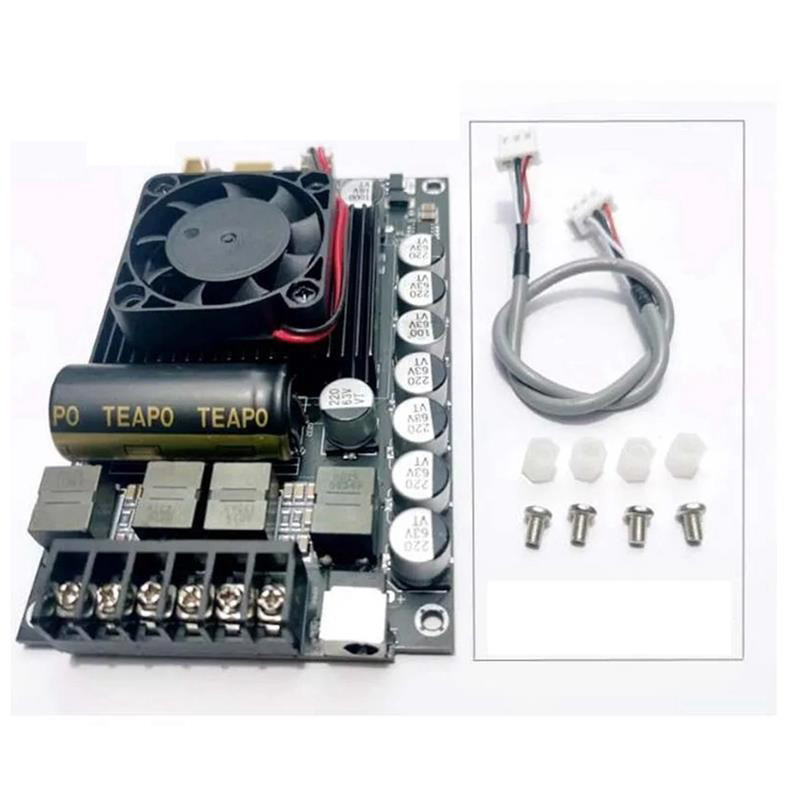 Super HIFI อัพเกรด MAX รุ่น TPA3255 600W High-Power 300W X2 สเตอริโอเสียงรบกวนต่ํา HIFI เครื่องขยายเสียงดิจิตอล