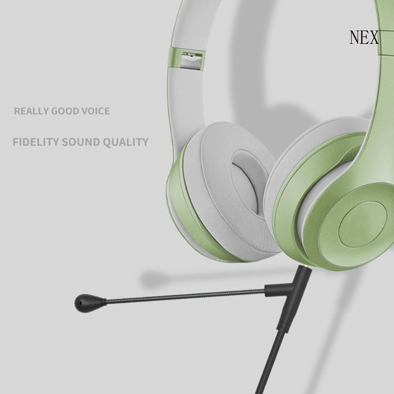 สายหูฟัง NEX พร้อมไมโครโฟนสําหรับชุดหูฟังสําหรับเล่นเกม Boom V-MODA Crossfade M-100