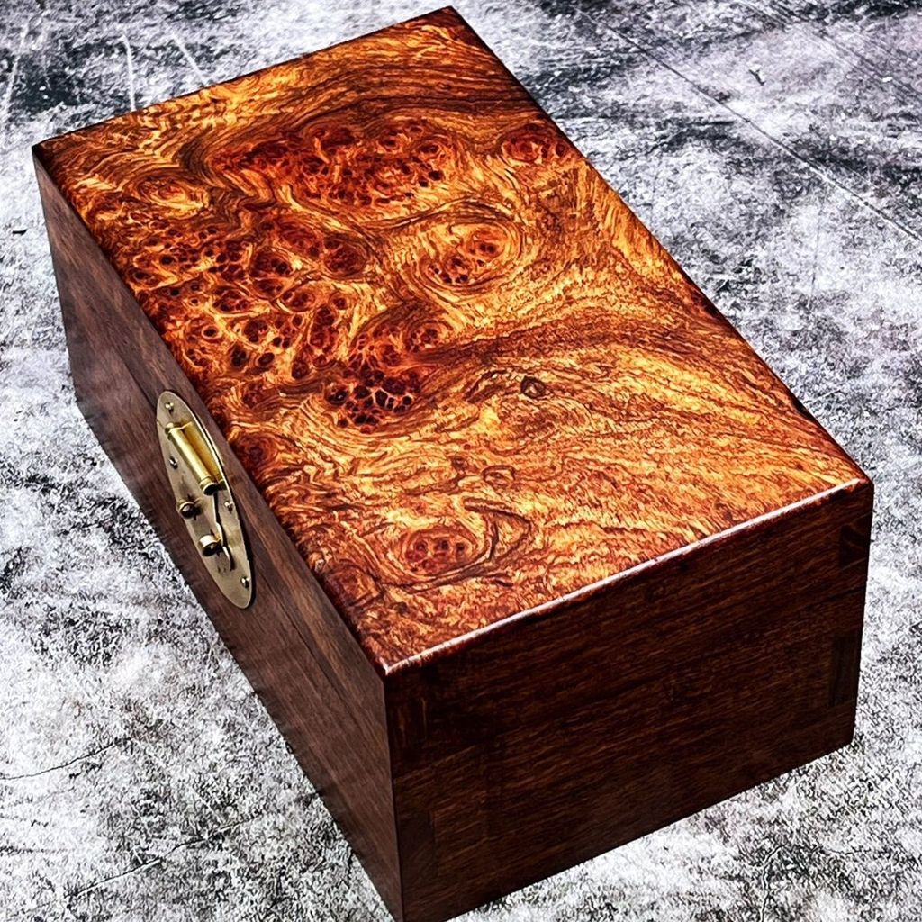 วัสดุไม้ซุง Huanghuali กล่องเก็บของเครื่องประดับไม้เนื้อแข็งจีนความจุขนาดใหญ่ Wenwan คุณภาพสูง Muqin