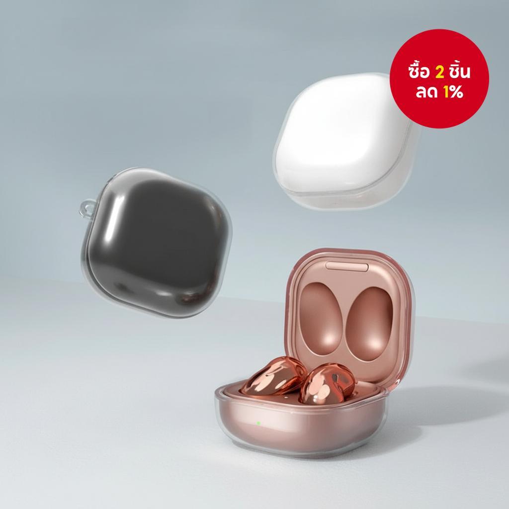 เคสใส TPU นิ่ม สําหรับ Samsung Galaxy Buds Core FE 2 Pro Live 2Pro