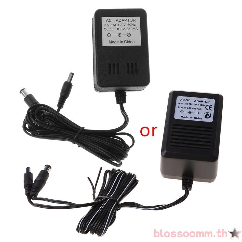 BLOSS 3-In-1 US Plug AC Power Adapter Cable สําหรับ NES Super SNES Genesis 1 คอนโซล