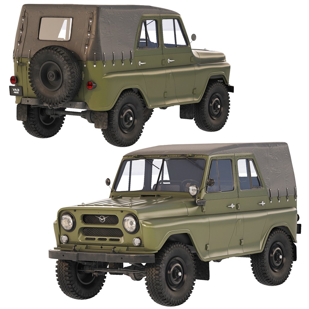 รถบังคับ off-road WPL C94 scale 1/16 RC  UAZ-469 jeep. 24.Ghz