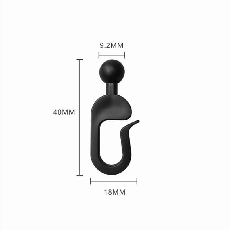 Curtain Mesh Net Track Plastic Hook Pulley Tent Gazebo Sunshade Wrought Iron Sheet Canopy