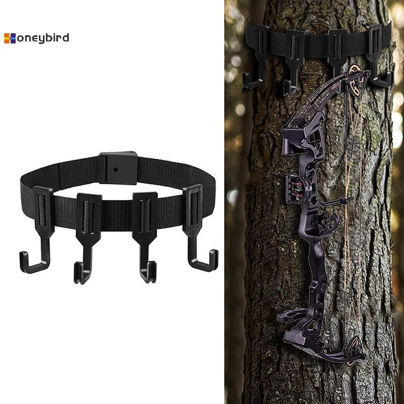 Kaleidoscope Tree Stand Hook Set Tree Stand Hanger 4 Hook Tree Stand ขาตั้งเกียร์แขวนสําหรับกีฬากลาง
