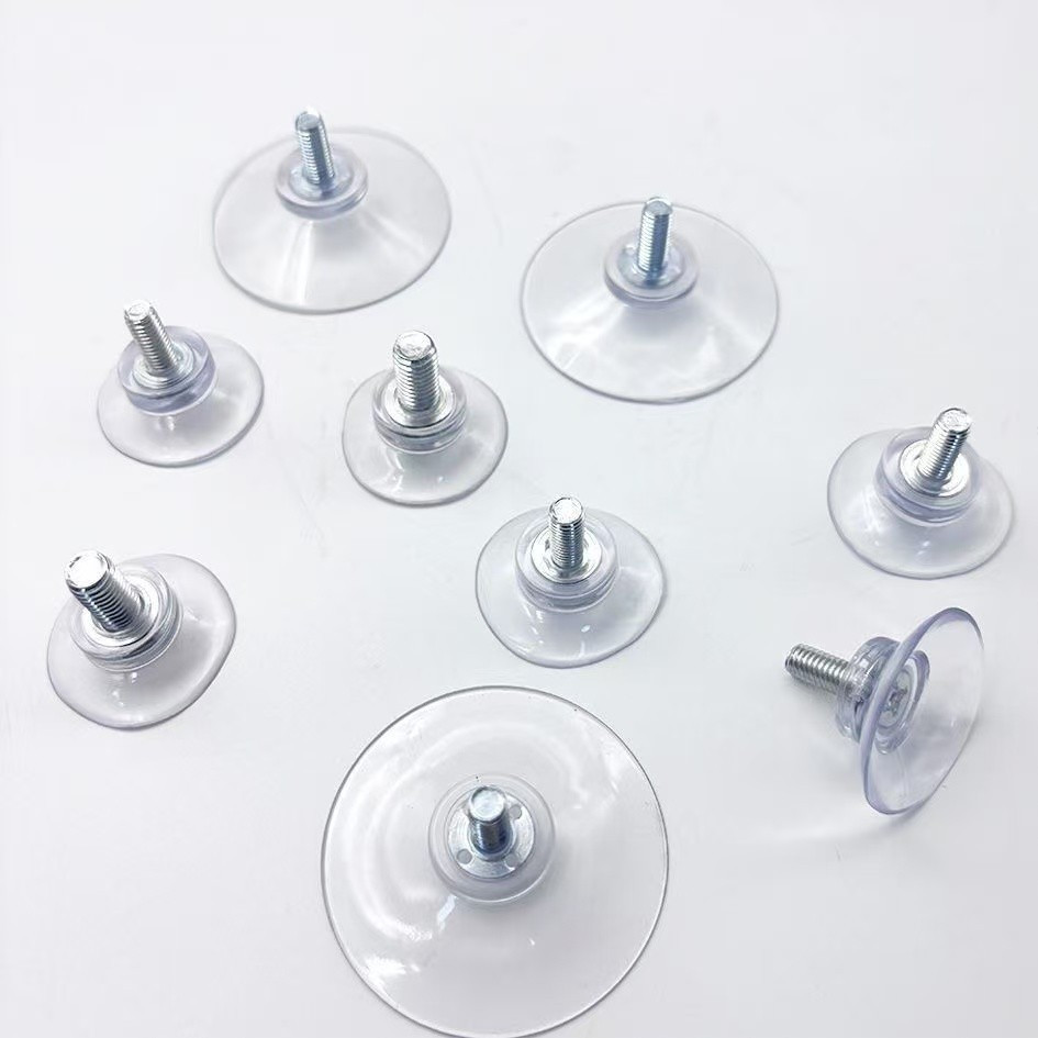 ร้านมิกะ ▏ 5ชิ้นใสที่มีประสิทธิภาพถ้วยดูด ม4ม5ม6สกรูยึดชุดกันลื่นการดูดซับสูญญากาศตะขอไม่ทําเครื่องหมายติดตั้งวงเล็บอุปกรณ์ - รูปที่ 6