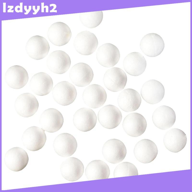[Lzdyyh2] Craft Foam Balls, Polystyrene Smooth , Modelling Crafts Foam Balls สําหรับศิลปะและงานฝีมือ