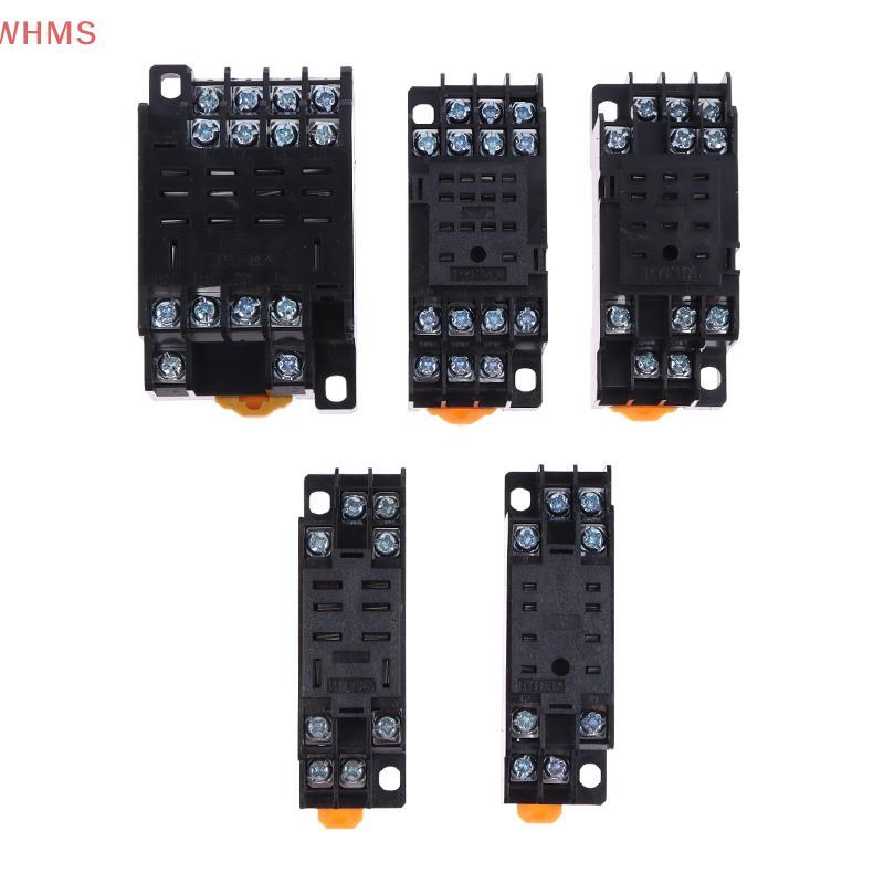(WHMS) PYF08A PYF11A PYF14A PTF08A PTF14A Relay Base Soet 8/11/14 Pin Mini Small Intermediate Relay 