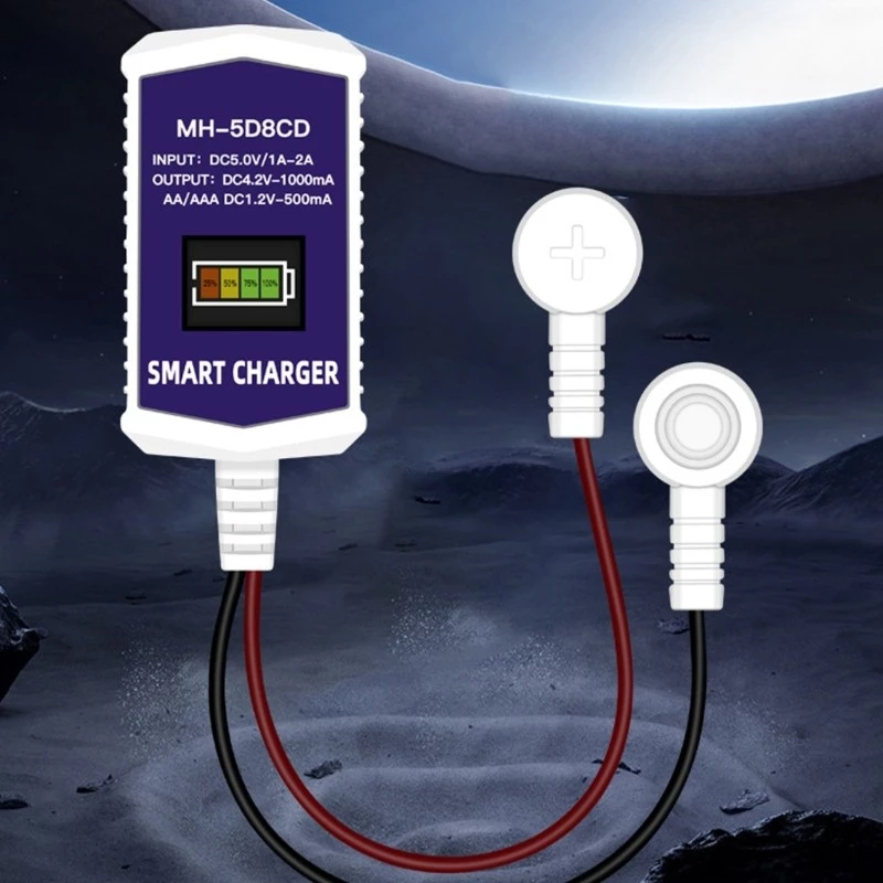 ST สายชาร์จ USB แม่เหล็ก สำหรับแบตเตอรี่ 18650 21700 thumbnail 10