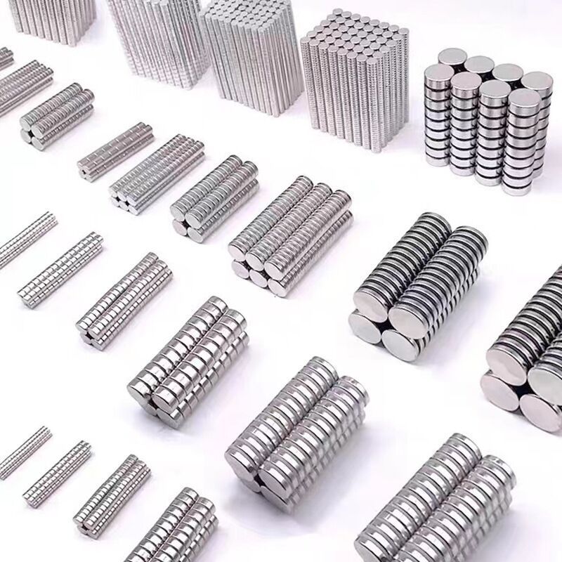 พร้อมสต็อก NdFeB Magnet Round 2-30mmN35 Square Magnetic Sheet Magnetic Strong Magnetic Disc Magnet