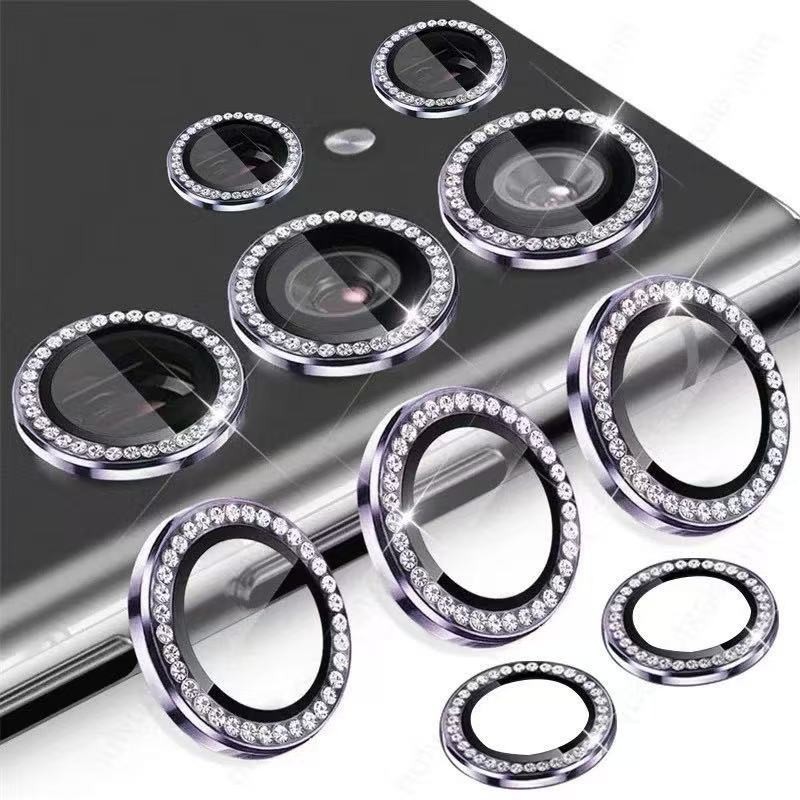 For Samsung Galaxy S26 Ultra (ส่งในไทย) วงแหวน เพชร ฟิล์มกล้อง S26/S25/S24/S23 Ultra (CAMERA LENS GLASS FILM) 014