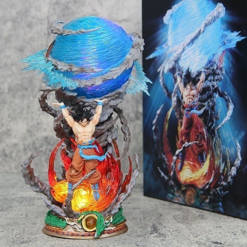 กล่อง Boxed Vitality Bullet Goku รูป Dragon Ball Series Luminous Monkey King รูปแชสซีเดสก์ท็อป 4.4