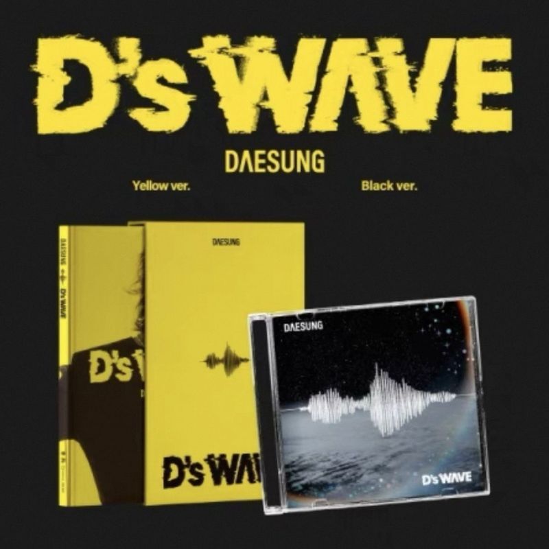 พร้อมสต็อก bigbang Ginger Loud Album DAESUNG Mini Album เมษายน 8 ฉบับที่ Ds WAVE4.5