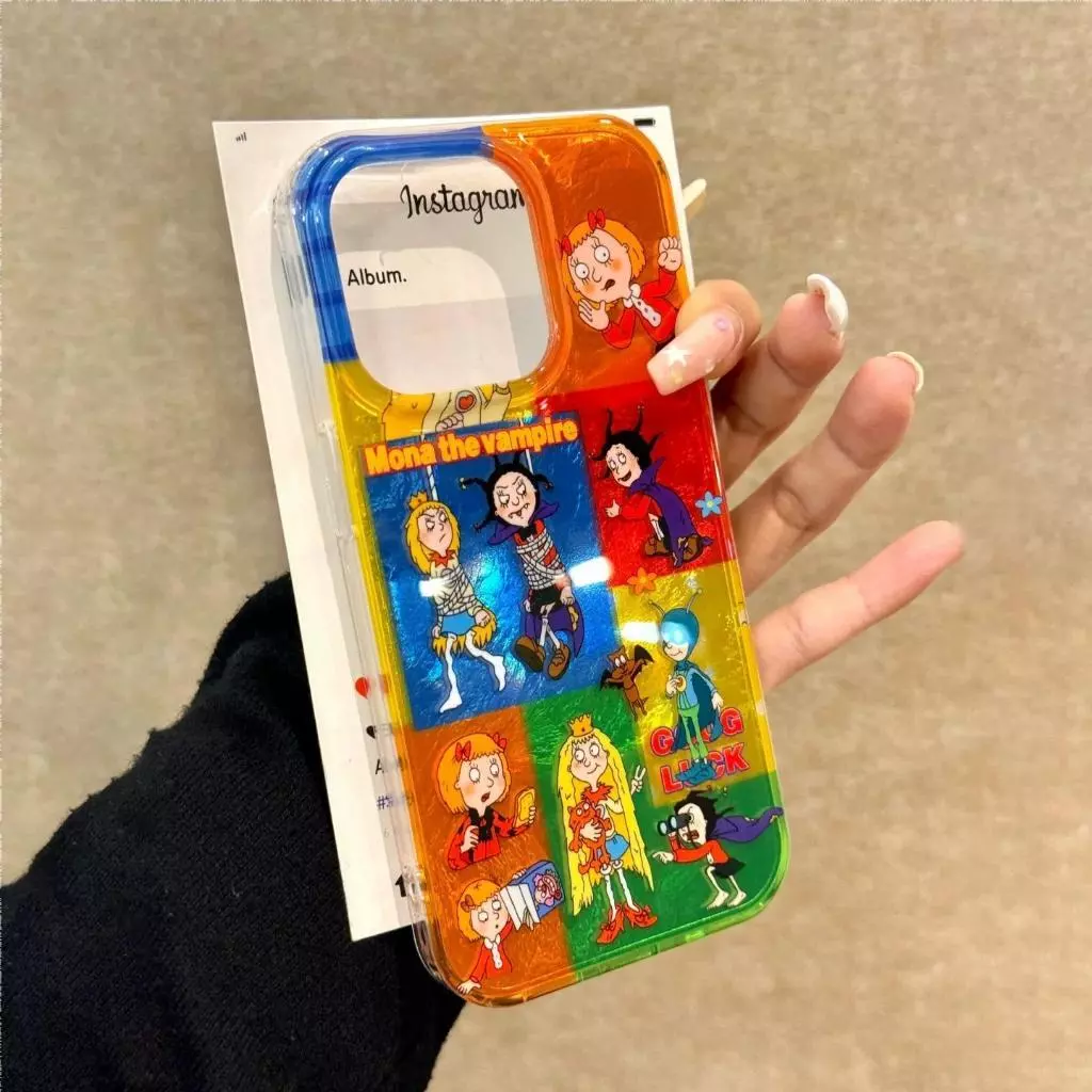 เคสไอโฟน เคส iPhone 17/17 Pro/17 Pro Max 16 15 14 ลายสวนสุริยะ ลายมอนาเด็กเวทย์จิ๊กซอว์ ความเป็นตัวเองสูงสุด