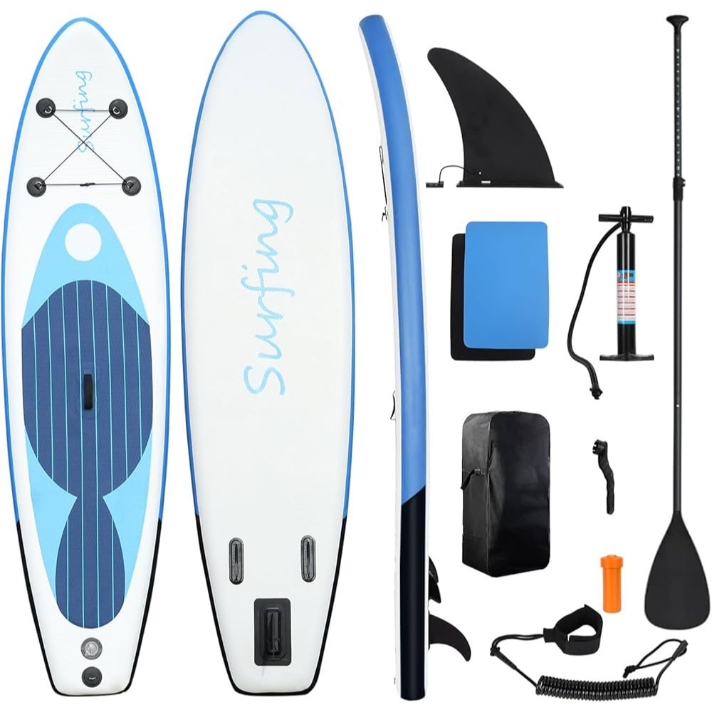 ปรับแต่งตามความชอบของคุณ Sup Paddle Board อุปกรณ์เกมน้ำ Inflatable Bracket Sup Paddle Board Surfboar