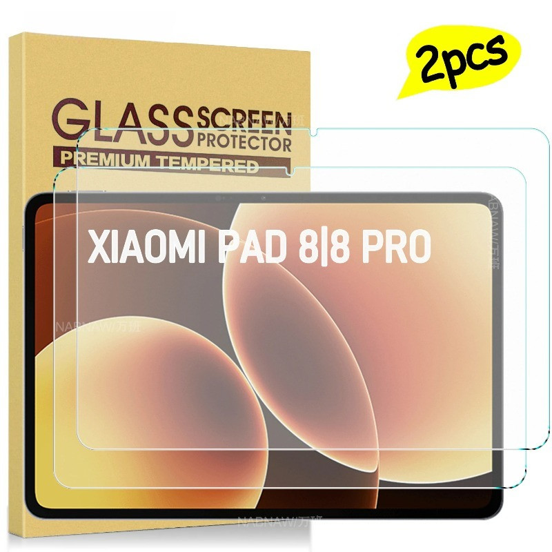 1-2Pcs HD ฟิล์มกระจกนิรภัยสําหรับ Xiaomi Pad Mini 8.8 8 Pro Matte Frosted ฟิล์มสําหรับ Xiaomi Pad 7S 7 6 5 4 Plus Ultra Pro 12.5 12.4 Max 14 แท็บเล็ตกระจกป้องกันหน้าจอ