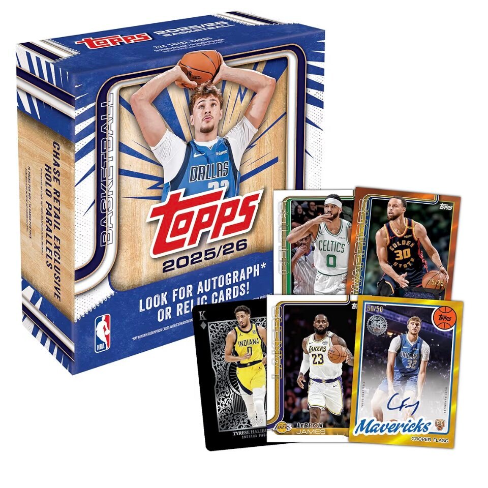 25-26 Topps Basketball NBA Mega Box Star Card Flagship Grenade Mystery Box James
