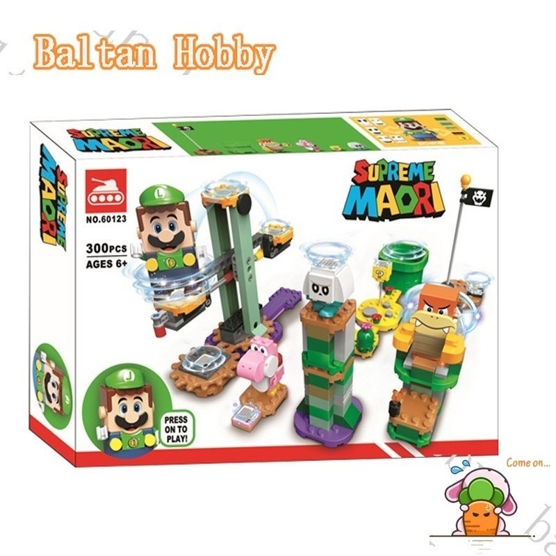 DADA Hobby DH8X เข้ากันได้กับ /Super Mario/Adventures กับ Luigi/71387/60123/Building Block/Boy/Toy E