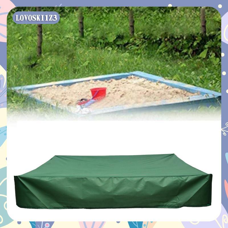 [lovoski1z3] Sandbox Cover Sandbox Square Oxford Cloth Waterproof for Traveling RV Outdoor Furniture