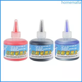 ถึง 1ขวด50มิลลิลิตรหมึกเติมสําหรับเติมหมึกปากกาไวท์บอร์ดปากกาสีดําสีแดงสีฟ้า3สีโรงเรียนอุปกรณ์สํานักงาน