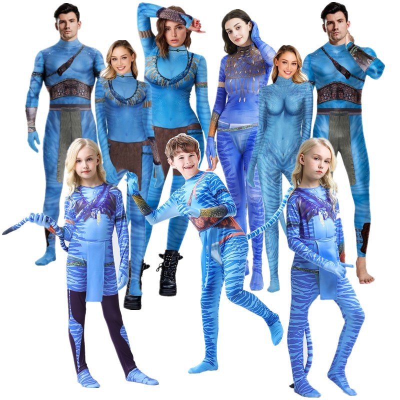 ชุดคอสเพลย์ Avatar 3 สำหรับเด็กและผู้ใหญ่ ออกแบบมาสำหรับฮัลโลวีนและการแสดงบนเวที