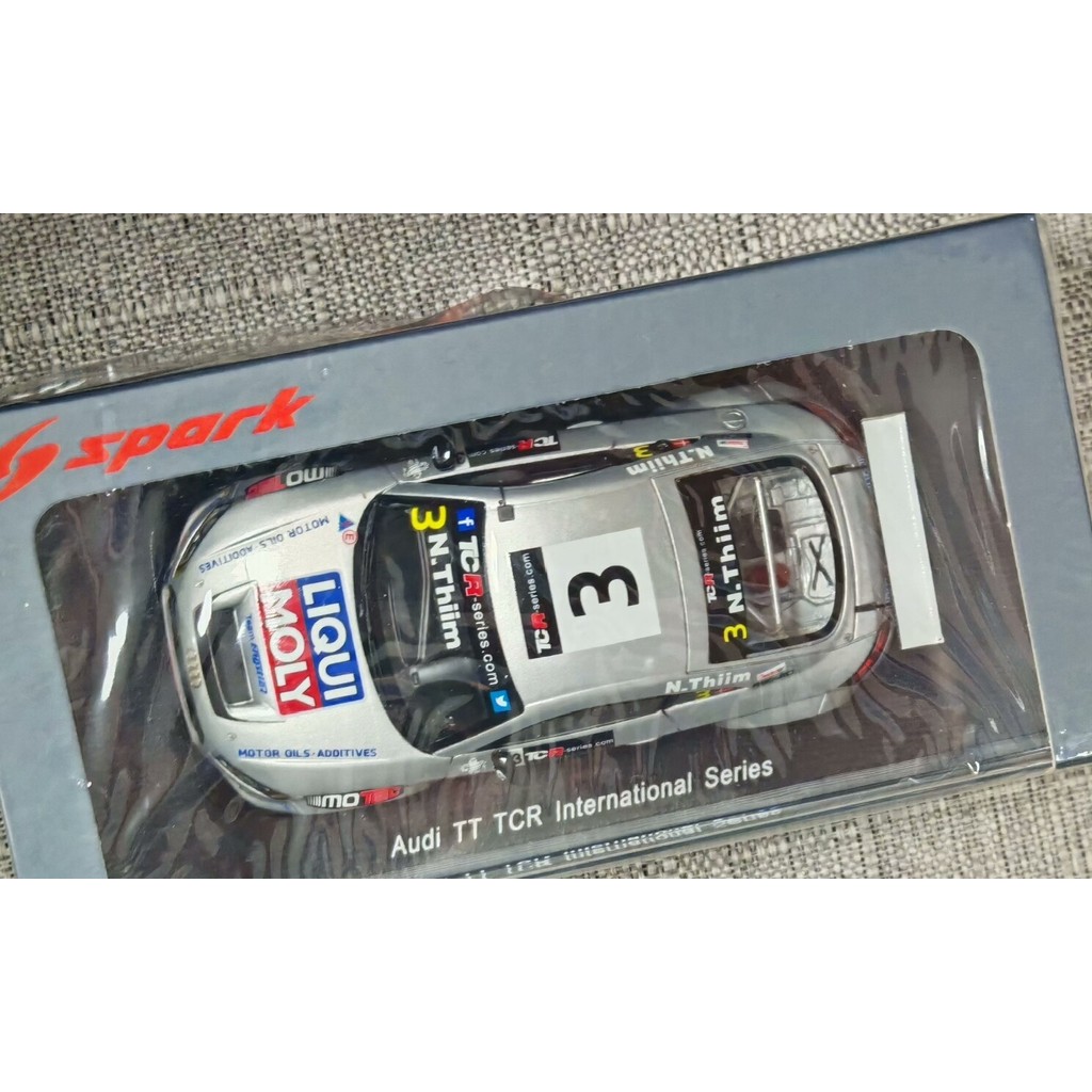 Spark Racing Model 1: 43 audi tt tcr Remo Rare Painting