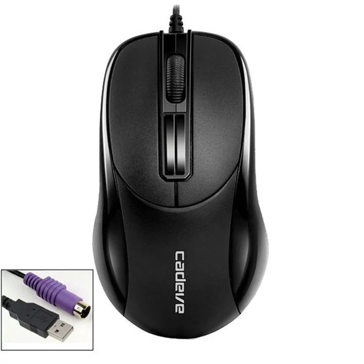 เมาส์มีสาย ไคดิเว่ย 006 พอร์ต USB และ PS/2 - รูปที่ 1