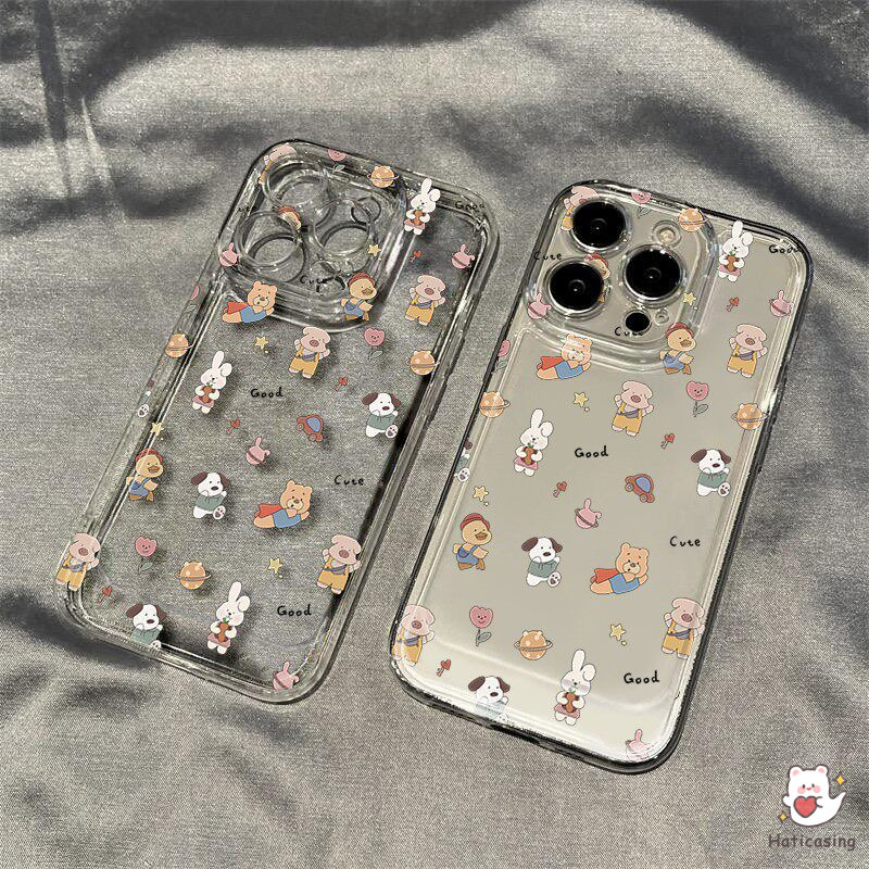 สุนัขสาวกระต่ายหมีปลอก Hp Samsung A27 A07 A17 5G A37 A57 A04S A14 A16 A23 A55 A35 A36 A53 A13 4G A05