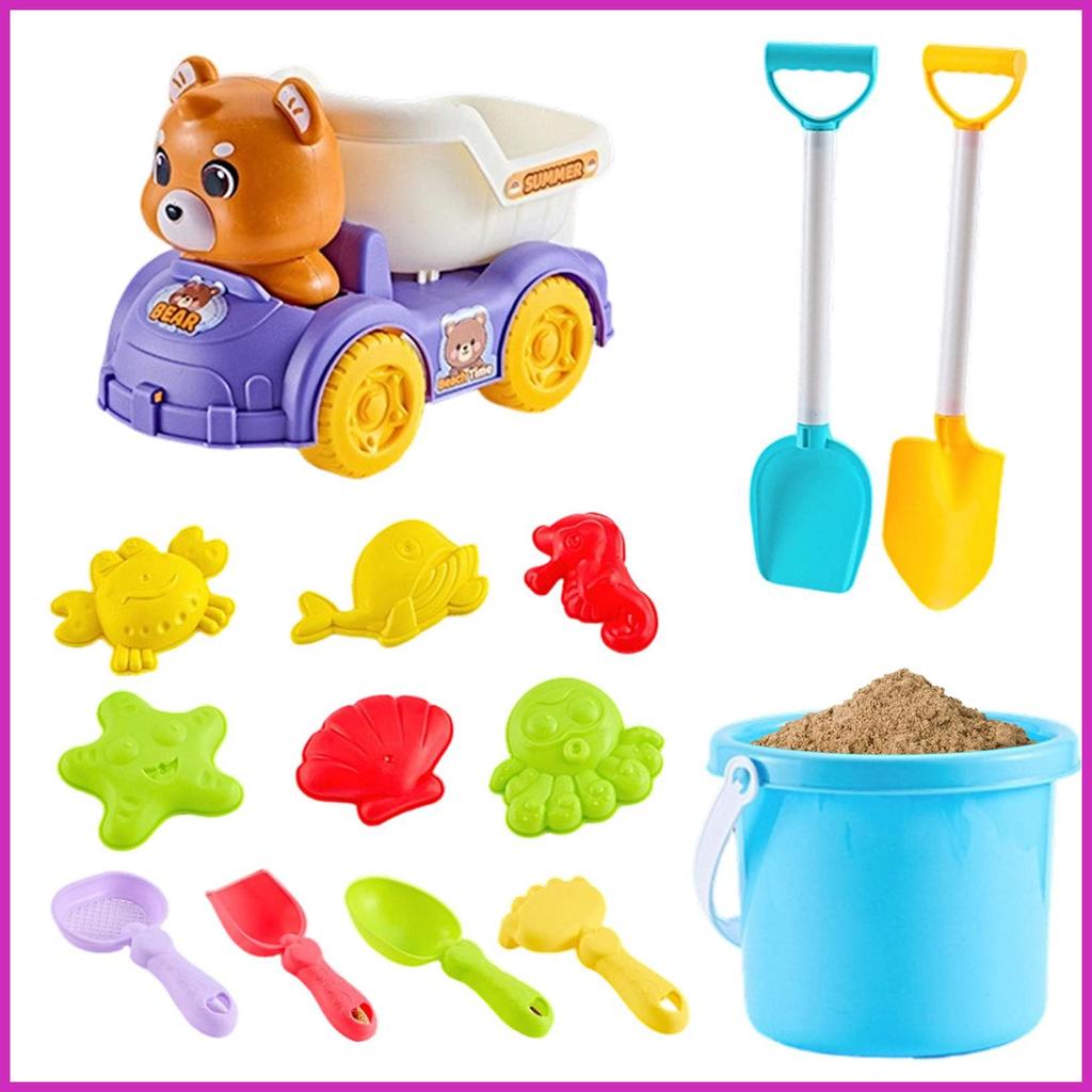เด็กของเล่นชายหาด 14 ชิ้น Sandbox ชุด Sandbox ของเล่นเด็กสําหรับชายเด็กวัยรุ่นผู้ใหญ่โรงเรียนอนุบาล 
