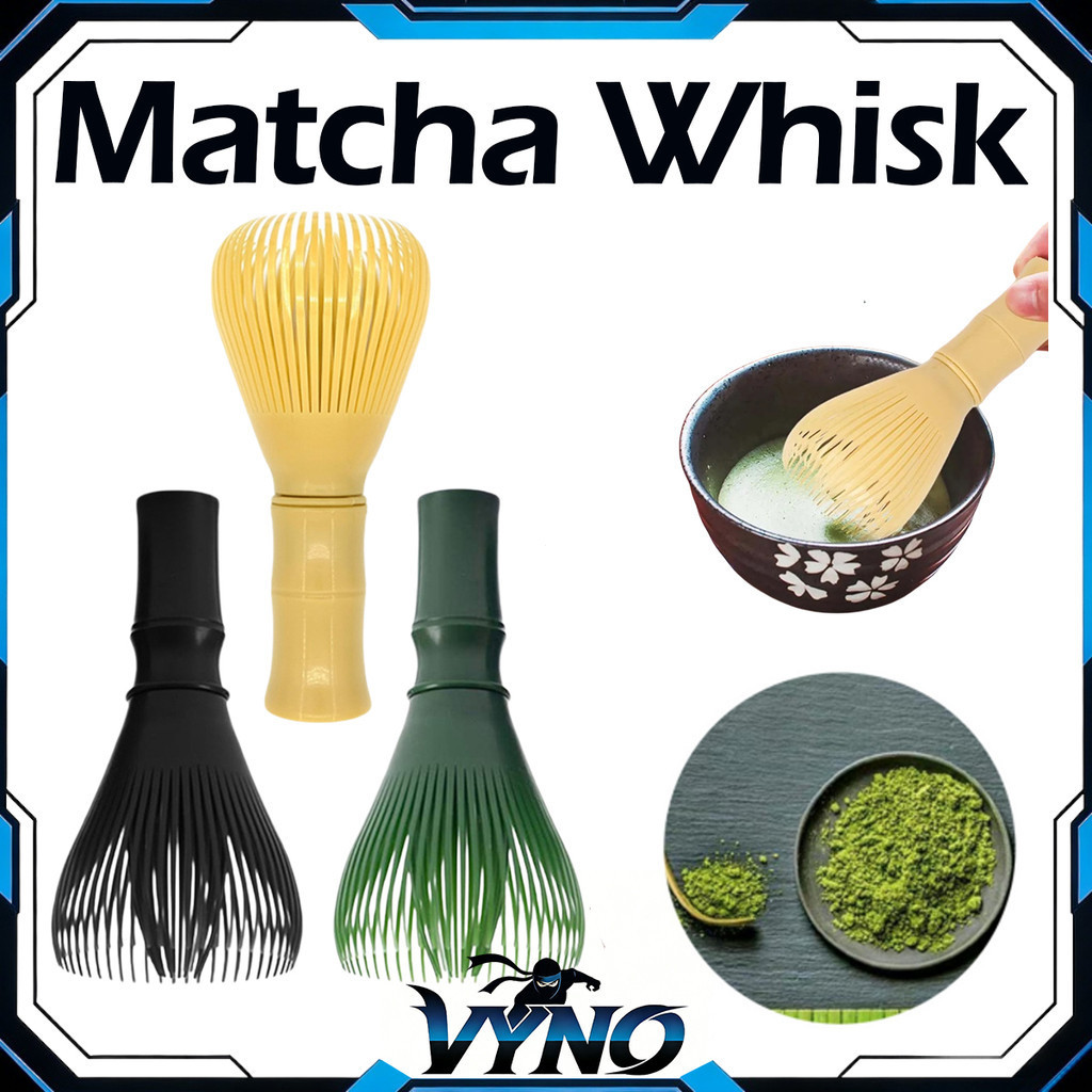 PP Plastic Matcha Whisk Matcha Mixer Tea Powder Blender Food Grade Japanese Style Tea Accessories