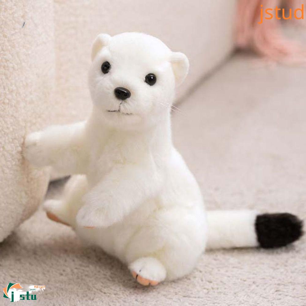 EDGAR Weasel ของเล่นตุ๊กตา,Realistice น่ารักการ์ตูน Weasel หนูของเล่นตุ๊กตา,การ์ตูนสร้างสรรค์จําลองย