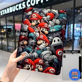 เคสสำหรับไอแพด ส่งในพื้นที่ การ์ตูนแกม มาลีโอ้ หมีหวาน เคสช่องใส่ปากกา for iPad Gen11/10/9/8 Mini7/6/5/4 Air2/3 Pro11/13