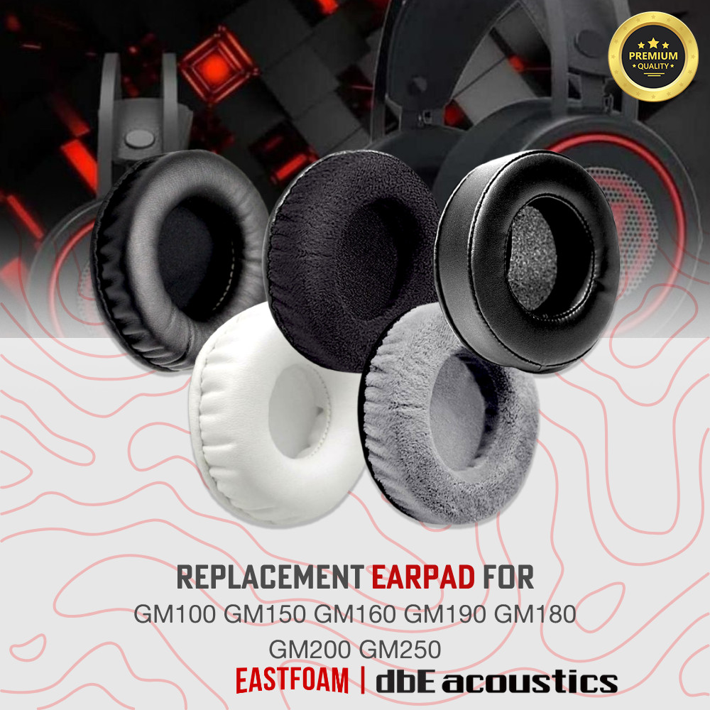 Earpad Earcup แผ่นรองหูฟัง Dbe GM100 GM150 GM160 GM190 GM180 GM200 GM250 แผ่นโฟมโฟม