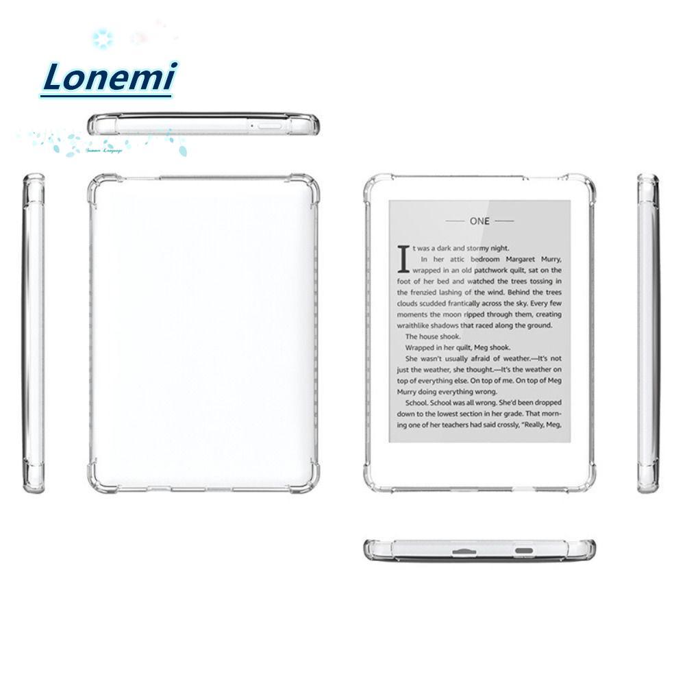 LONEMI ฝาครอบป้องกัน, ถุงลมนิรภัยกันกระแทก 7.8 นิ้ว E-Reader, คุณภาพสูง Anti-fall โปร่งใส TPU Back S