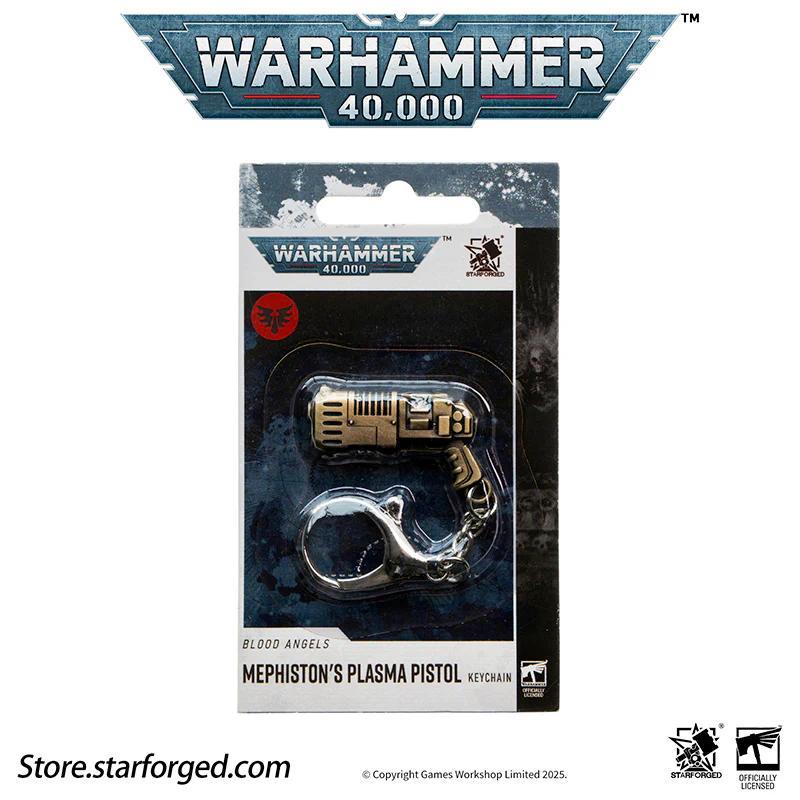 (STARFORGED) Mephiston's Plasma Pistol Keychain