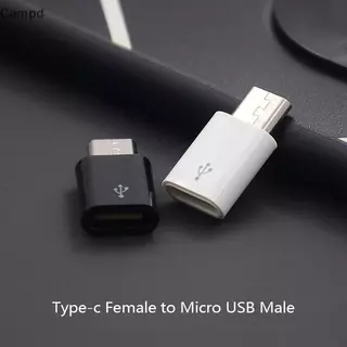 หัวแปลง Type-C ตัวเมีย เป็น Micro USB ตัวผู้ อะแดปเตอร์ชาร์จและโอนข้อมูล อุปกรณ์เสริม สำหรับโทรศัพท์แท็บเล็ต Android