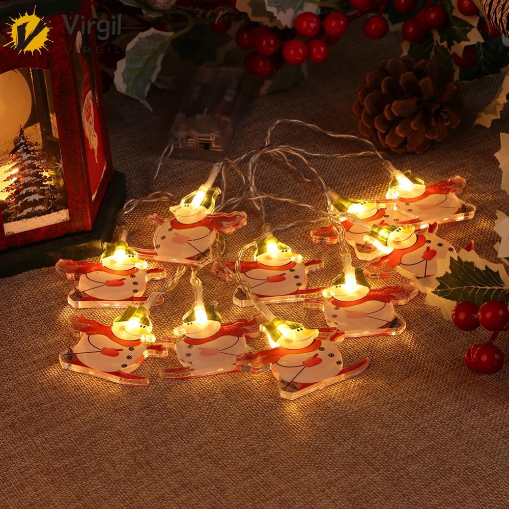 Creative Fairy Lights Pvc สําหรับตกแต่งบ้านวันเกิด (แบตเตอรี่สกี 1.5 ม.)